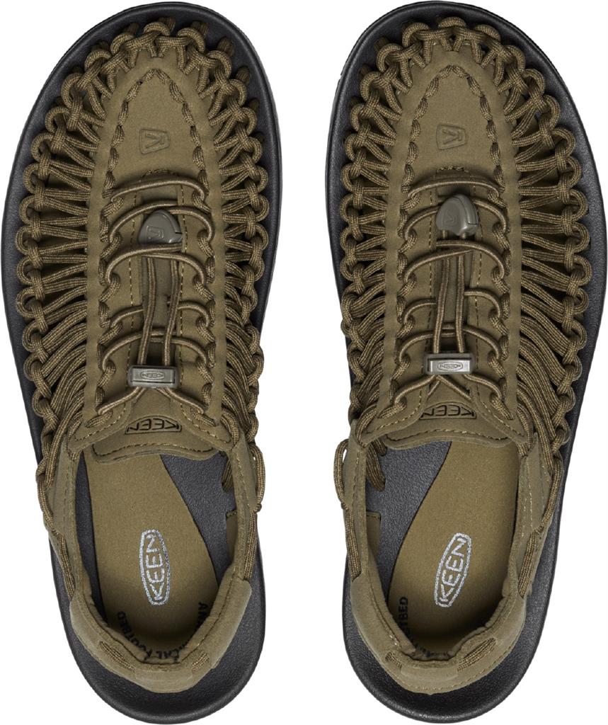 KEEN UNEEK M DARK OLIVE BLACK