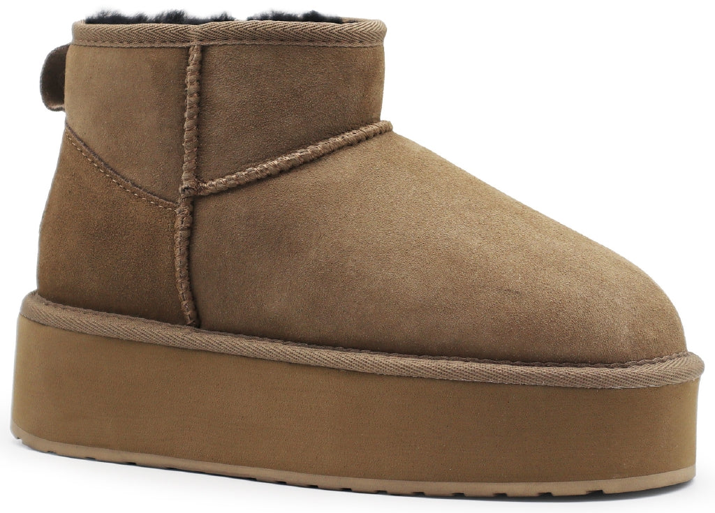 EMU STINGER MICRO FLATFORM CORIANDER TORTORA