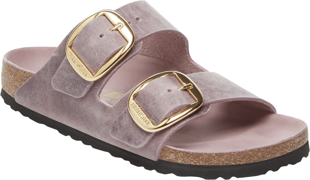 BIRKENSTOCK ARIZONA BIG BUCKLE LAVENDER OILED LEATHER