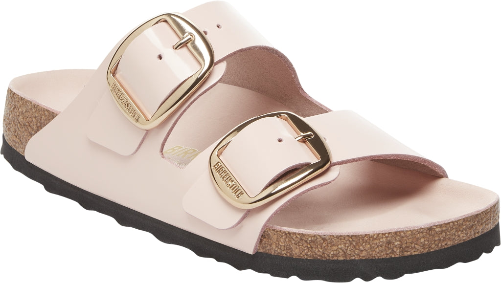 BIRKENSTOCK ARIZONA BIG BUCKLE SHINE LIGHT ROSE