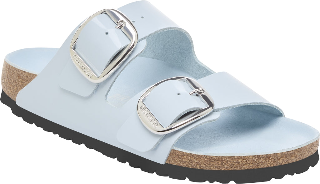 BIRKENSTOCK ARIZONA BIG BUCKLE SHINE BLUE