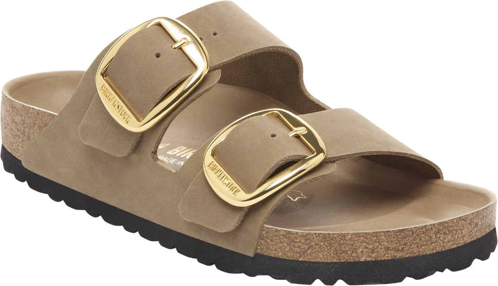 BIRKENSTOCK ARIZONA BIG BUCKLE TABACCO BROWN OILED LEATHER
