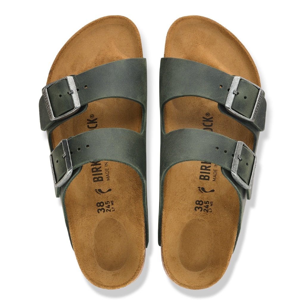 BIRKENSTOCK ARIZONA THYME OILED LEATHER