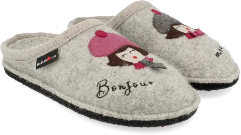 HAFLINGER BONJOUR STEINGRAUMELIERT