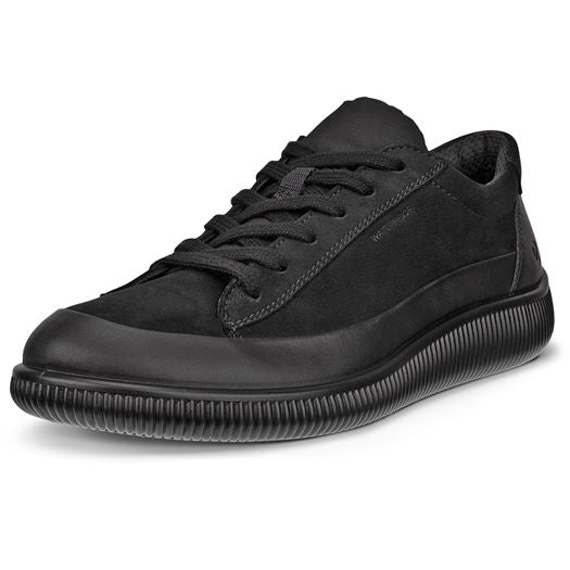 ECCO 220283 51052 SOFT ZERO W WP SHOE BLACK