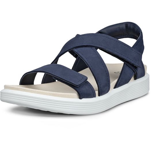 ECCO SOFT SANDAL 238813-02038 MARINE
