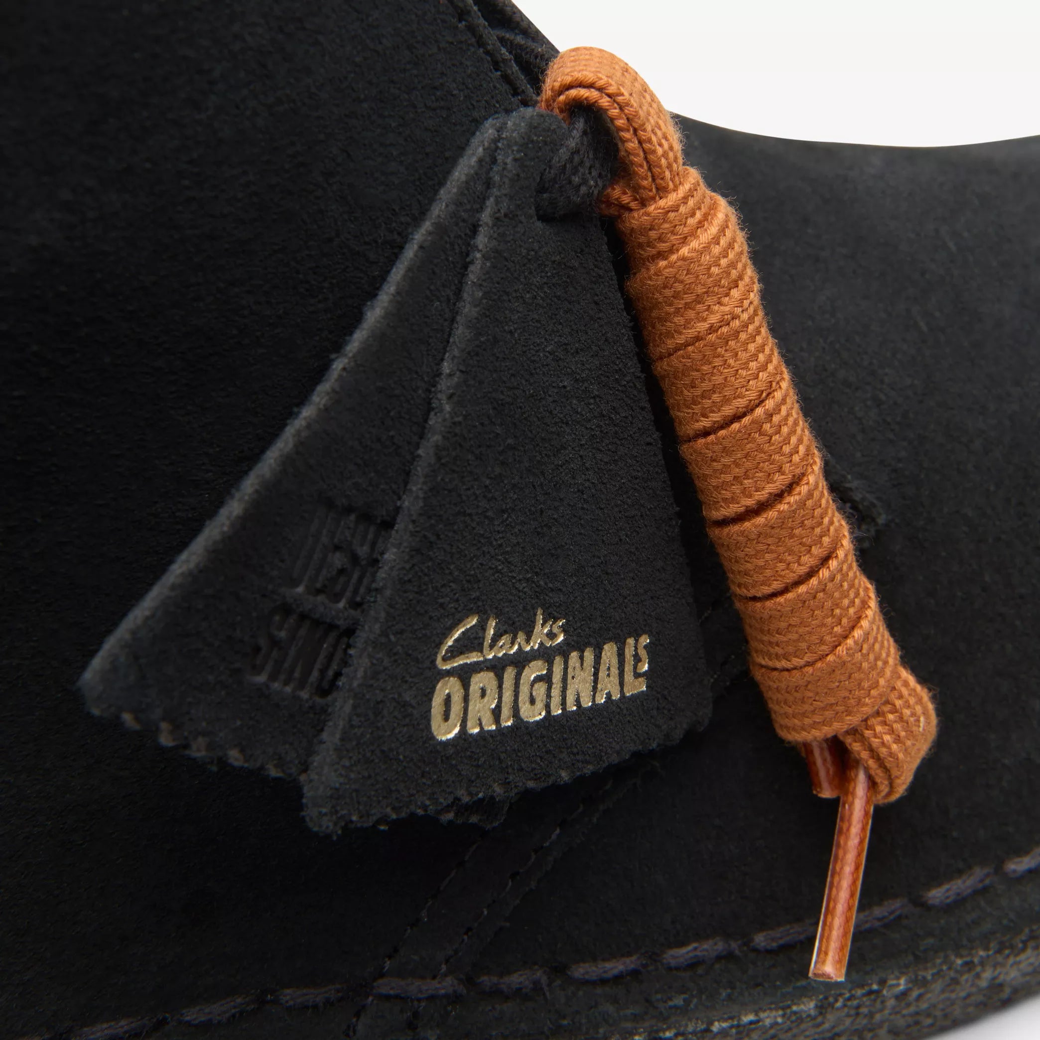 CLARKS DESERT BOOT BLACK