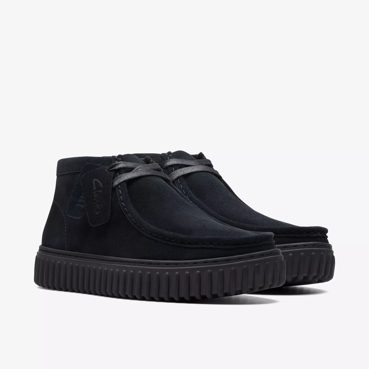CLARKS TORHILL LO CAMOSCIO NERO 26173664