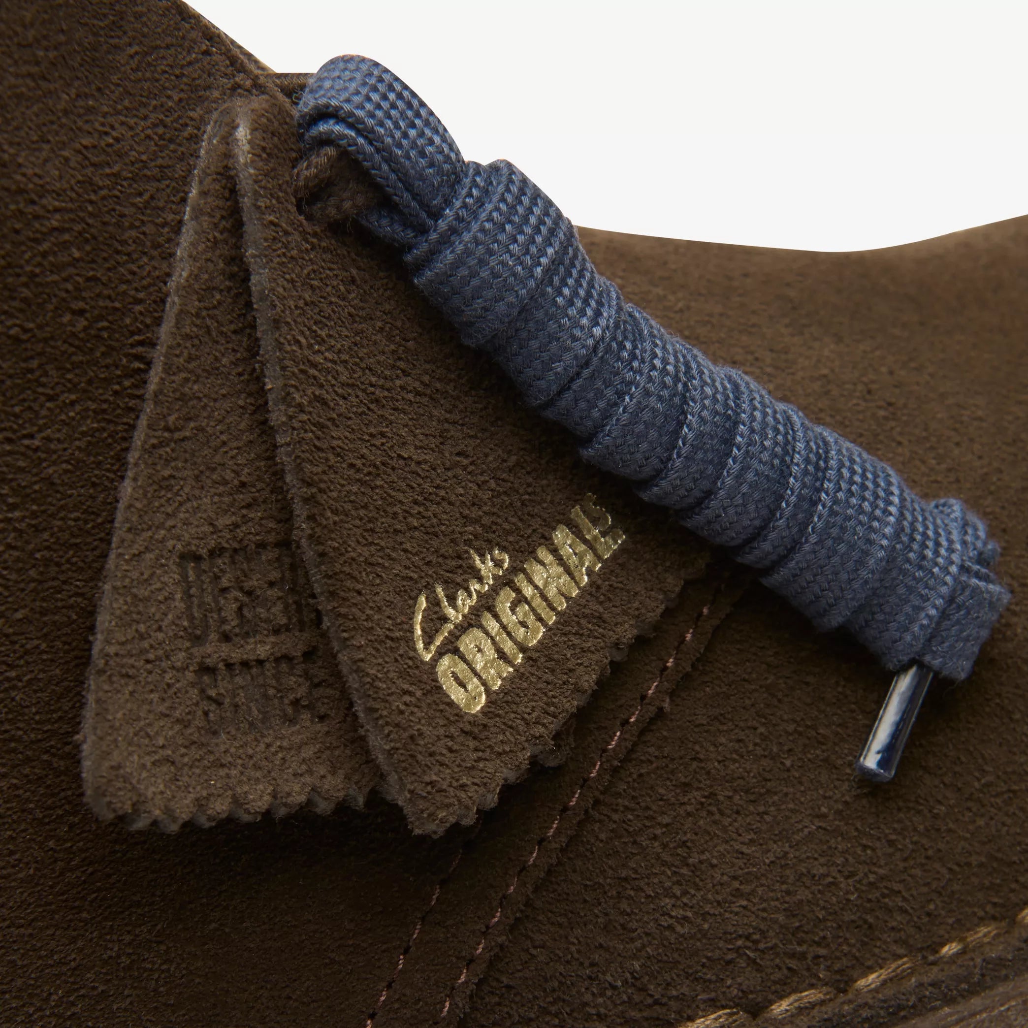CLARKS DESERT BOOT DARK BROWN