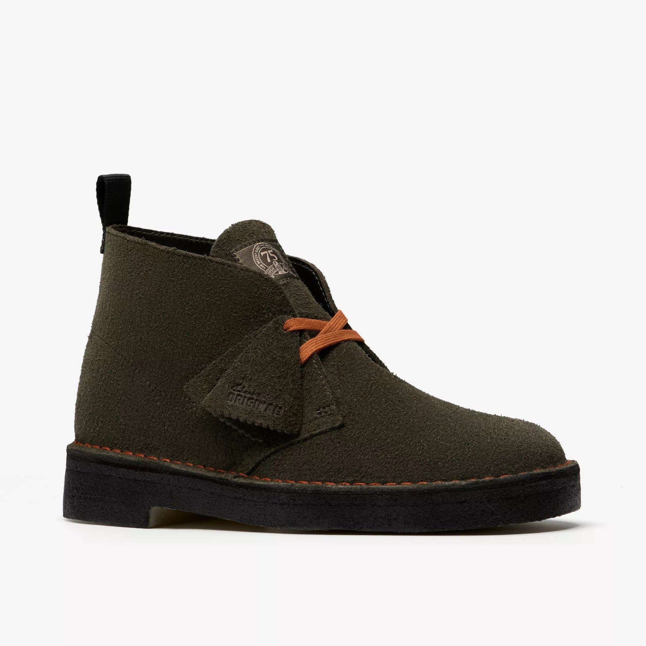 CLARKS DESERT BOOT LODEN GREEN SUEDE