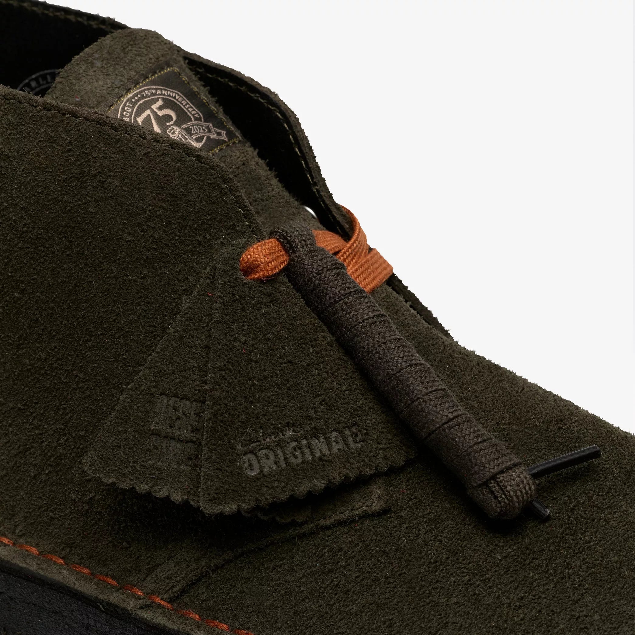 CLARKS DESERT BOOT LODEN GREEN SUEDE