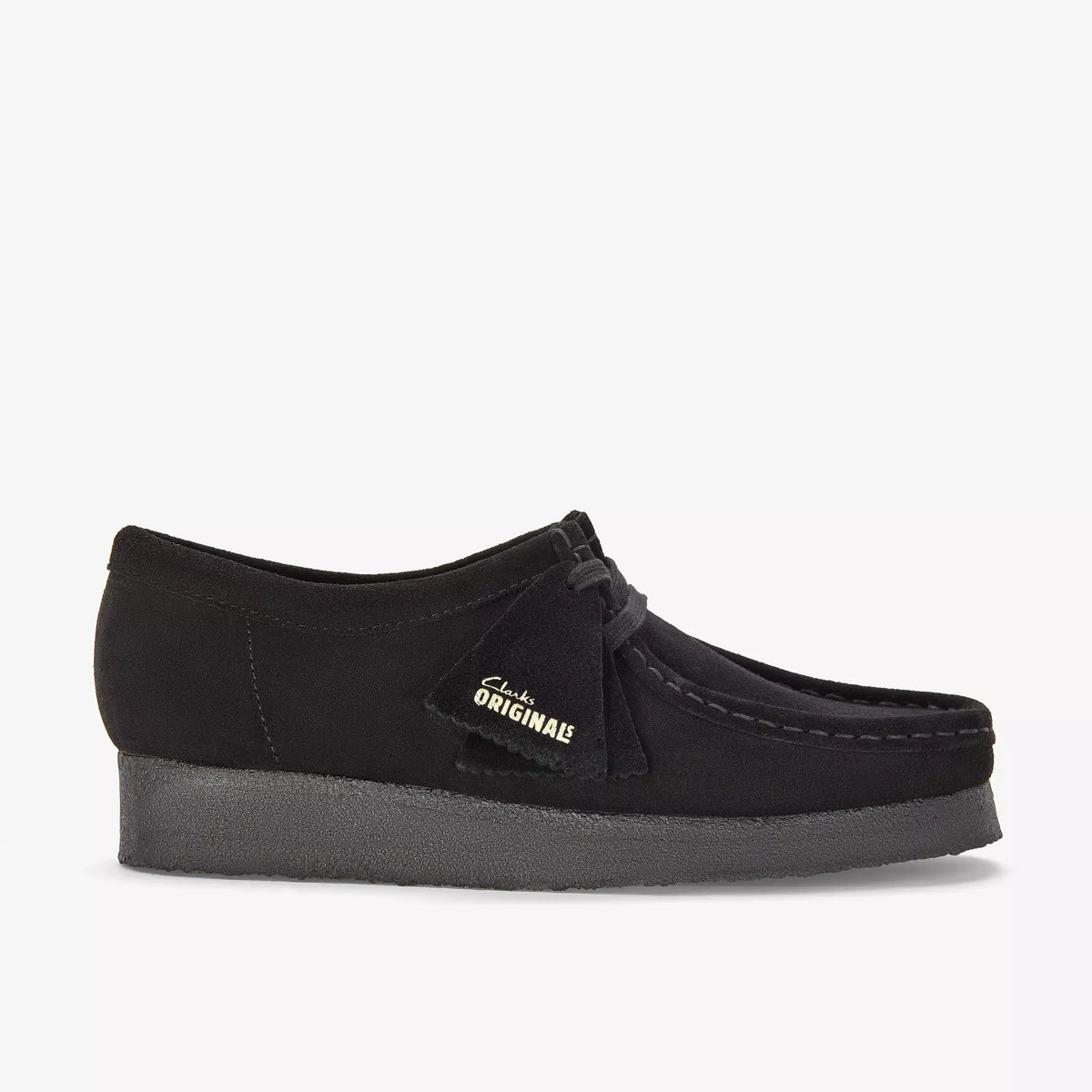 CLARKS WALLABEE CAMOSCIO NERO 26188315