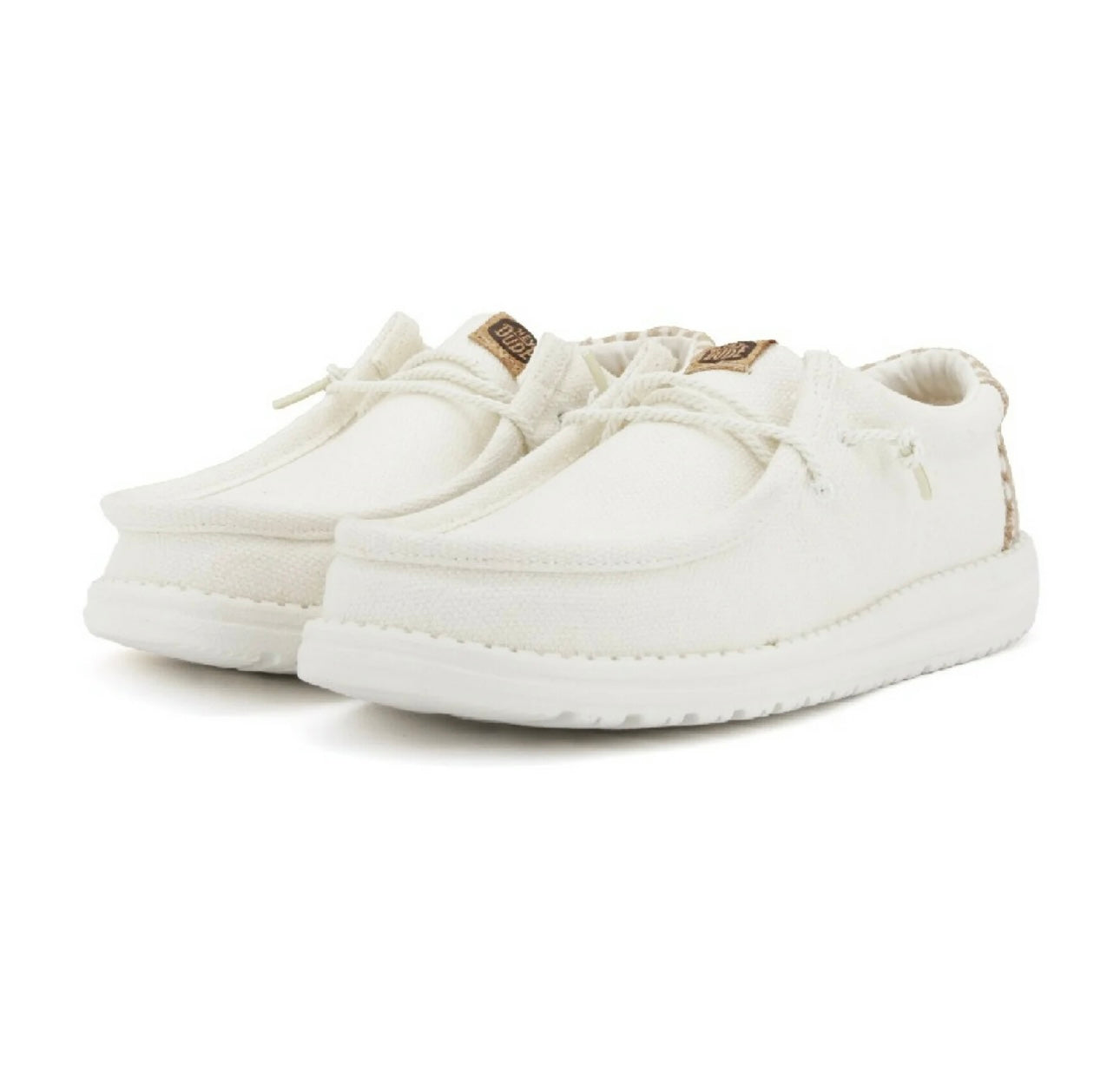 DUDE WALLY RESORT WHITE/MULTI