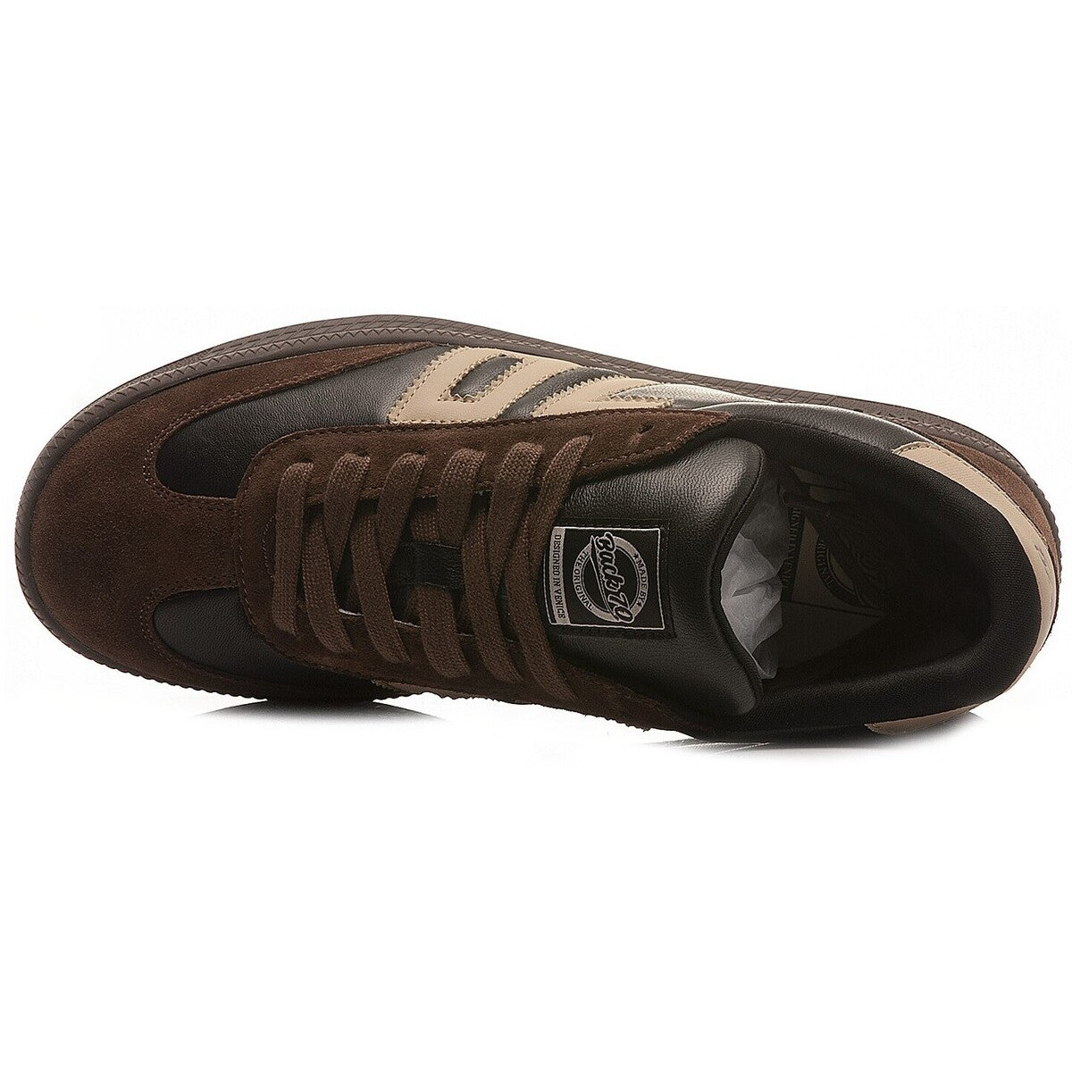 BACK70 DOUBLE LNV001 VEGETAL BLACK BEIGE