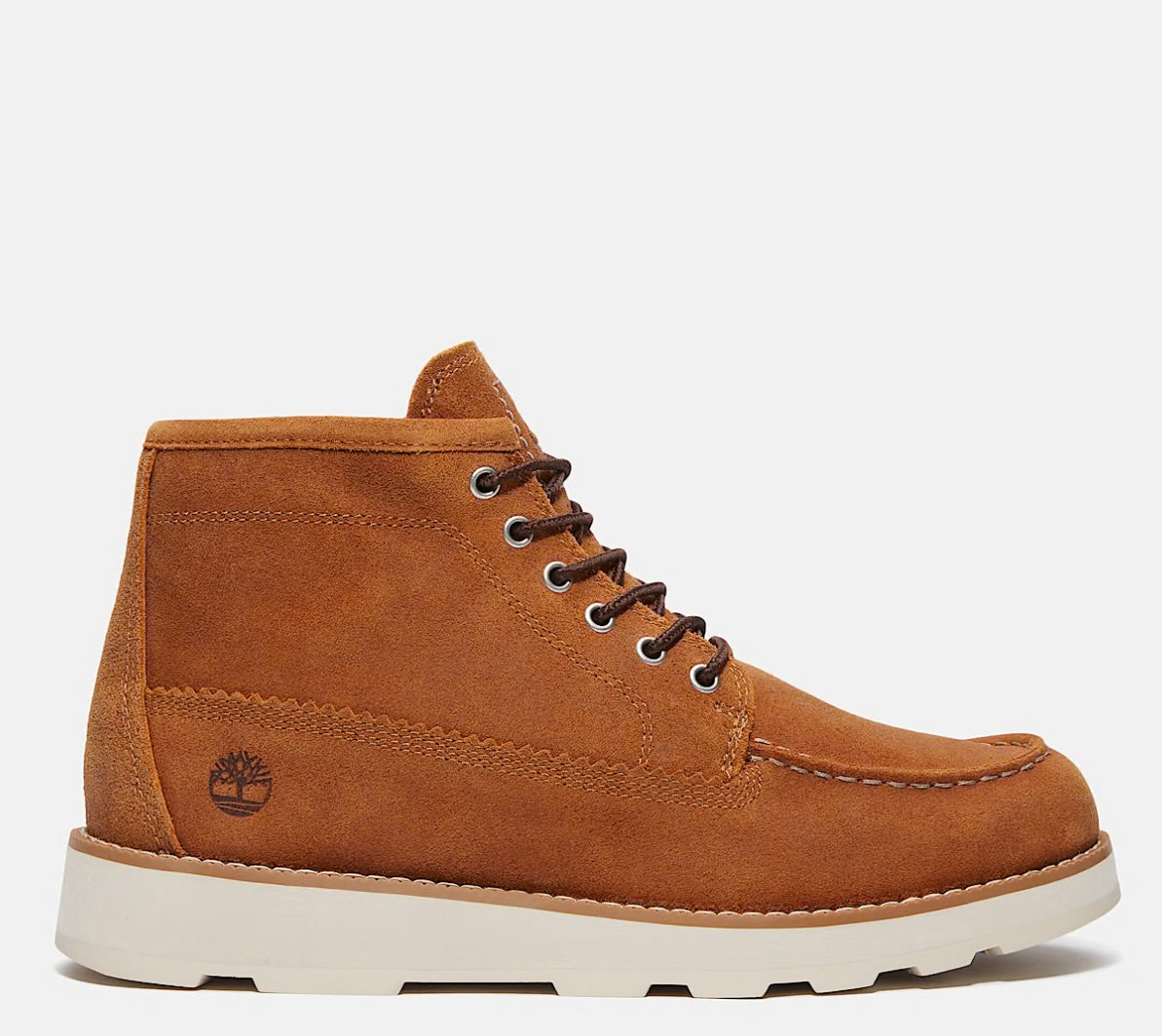TIMBERLAND BRITTON MILLS MID LACE UP CHUKKA RUST SUEDE