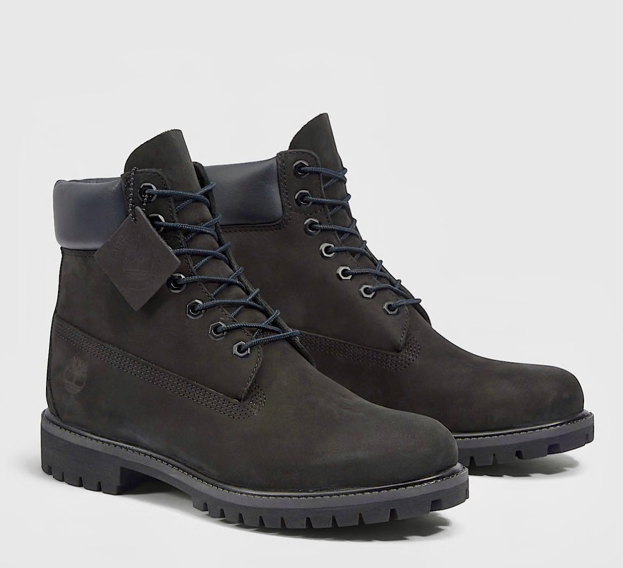 TIMBERLAND PREMIUM 6 INCH LACE UP WATERPROOF BOOT BLACK