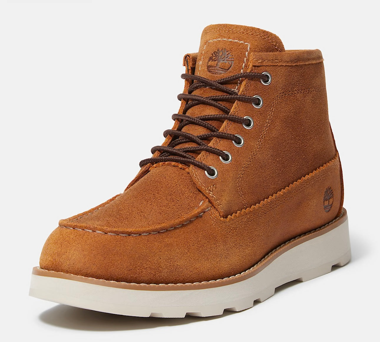TIMBERLAND BRITTON MILLS MID LACE UP CHUKKA RUST SUEDE