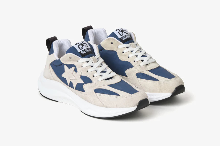 2STAR SNEAKER RUN STAR NYLON BLU NAVY