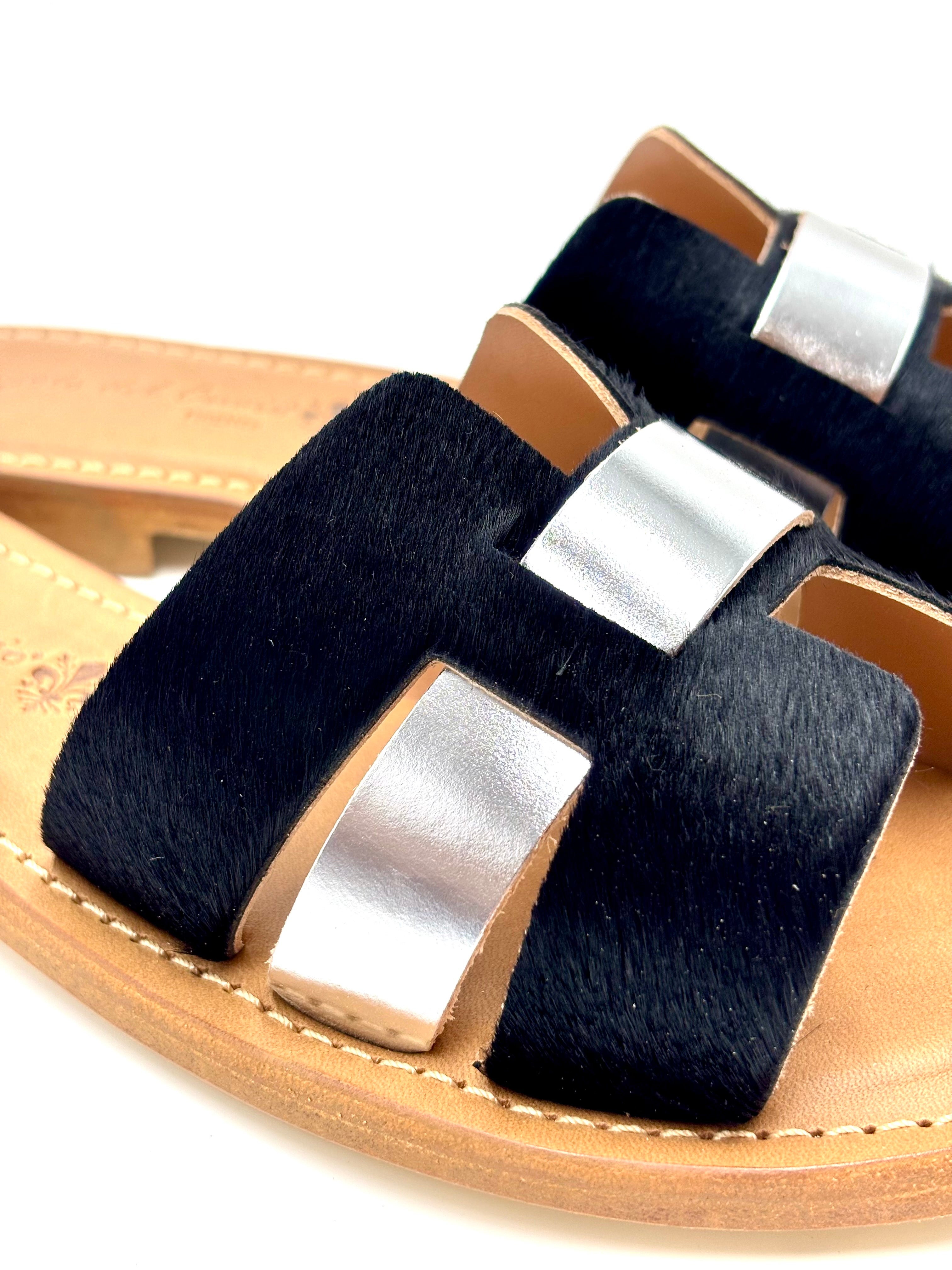 CIABATTA ARTIGIANALE MOD ERMES 1008 CAVALLINO NERO