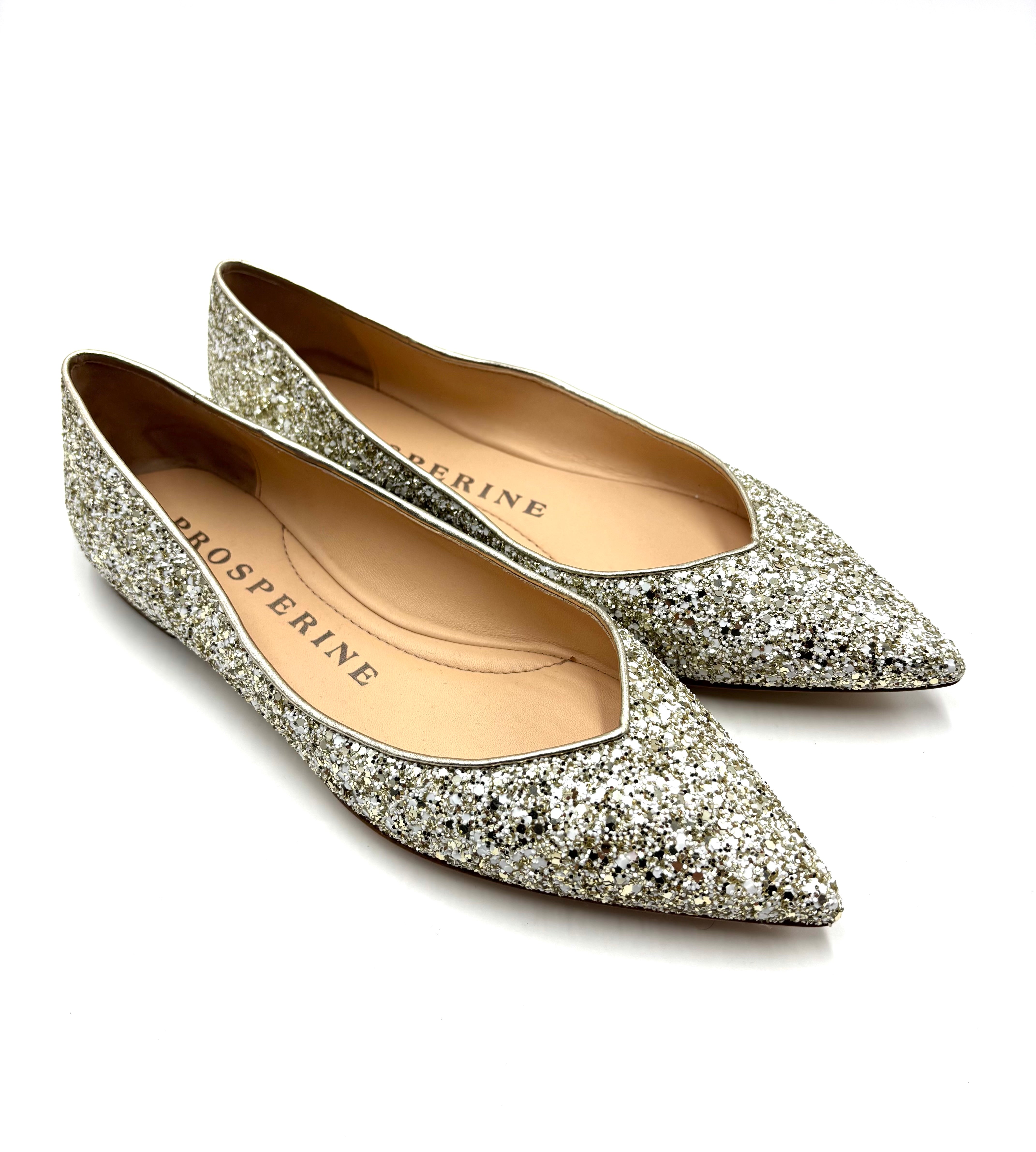 PROSPERINE FLAT 7820 GLITTER ORO BIANCO