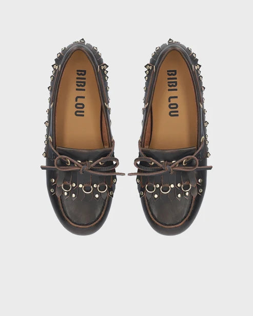 BIBILOU AURELIE LOAFER MARRON 601Z24FS