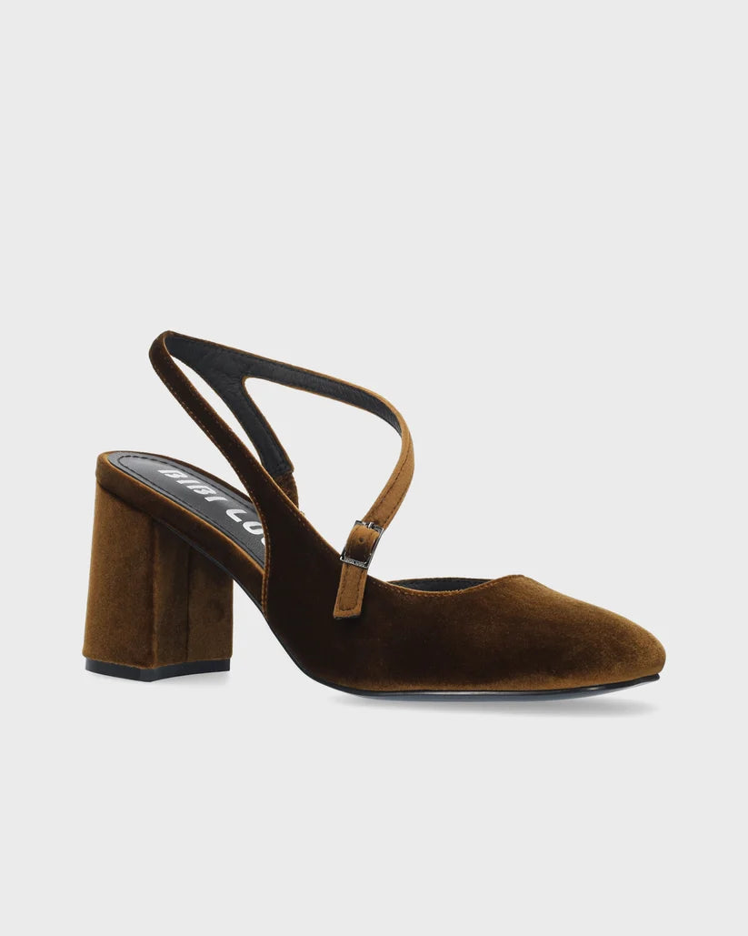 BIBILOU MIRABELLE PUMPS 80 OCRE 691Z70VK