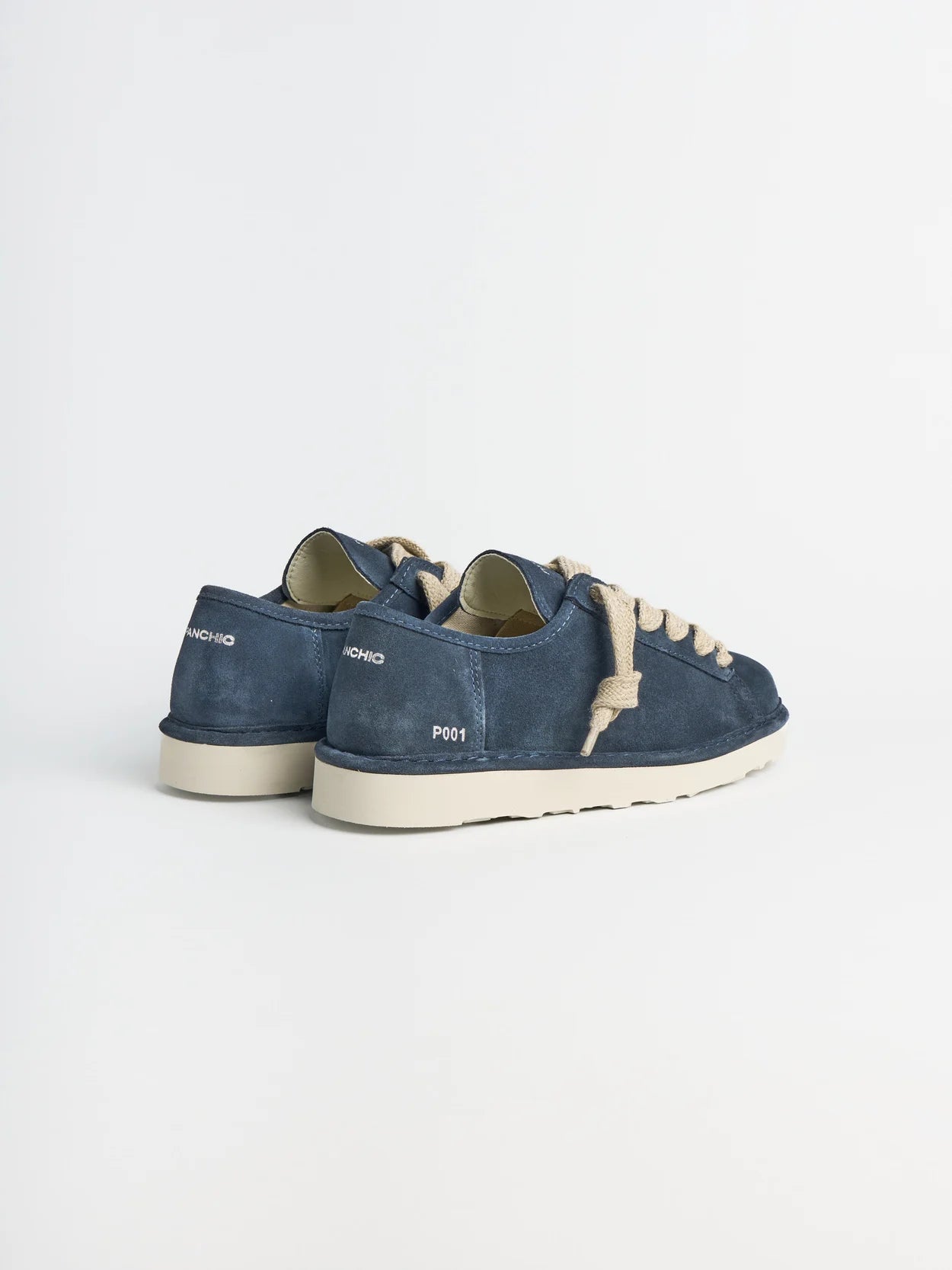 PANCHIC P001 LACE UP SHOE SUEDE NIGHT