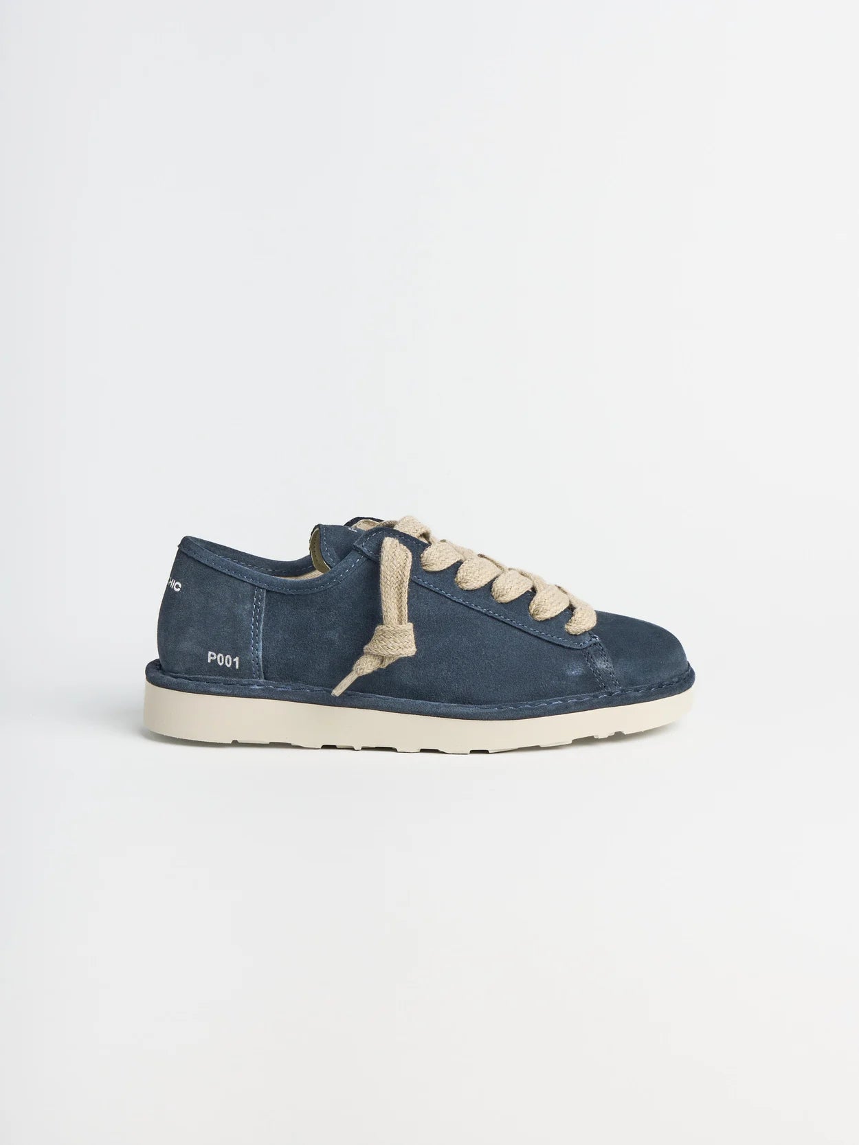 PANCHIC P001 LACE UP SHOE SUEDE NIGHT