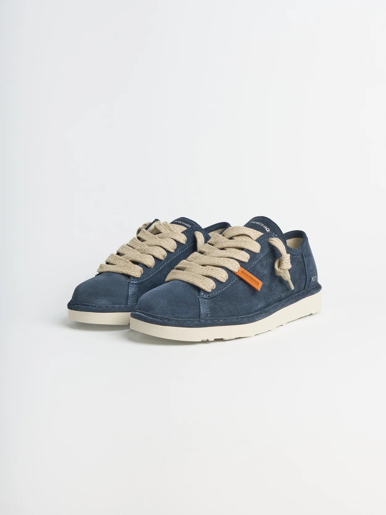 PANCHIC P001 LACE UP SHOE SUEDE NIGHT
