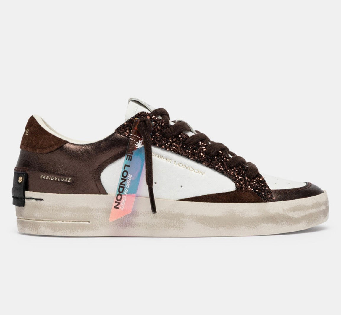 CRIME LONDON SNEAKER SKATE COCOA MIST 23103AA9