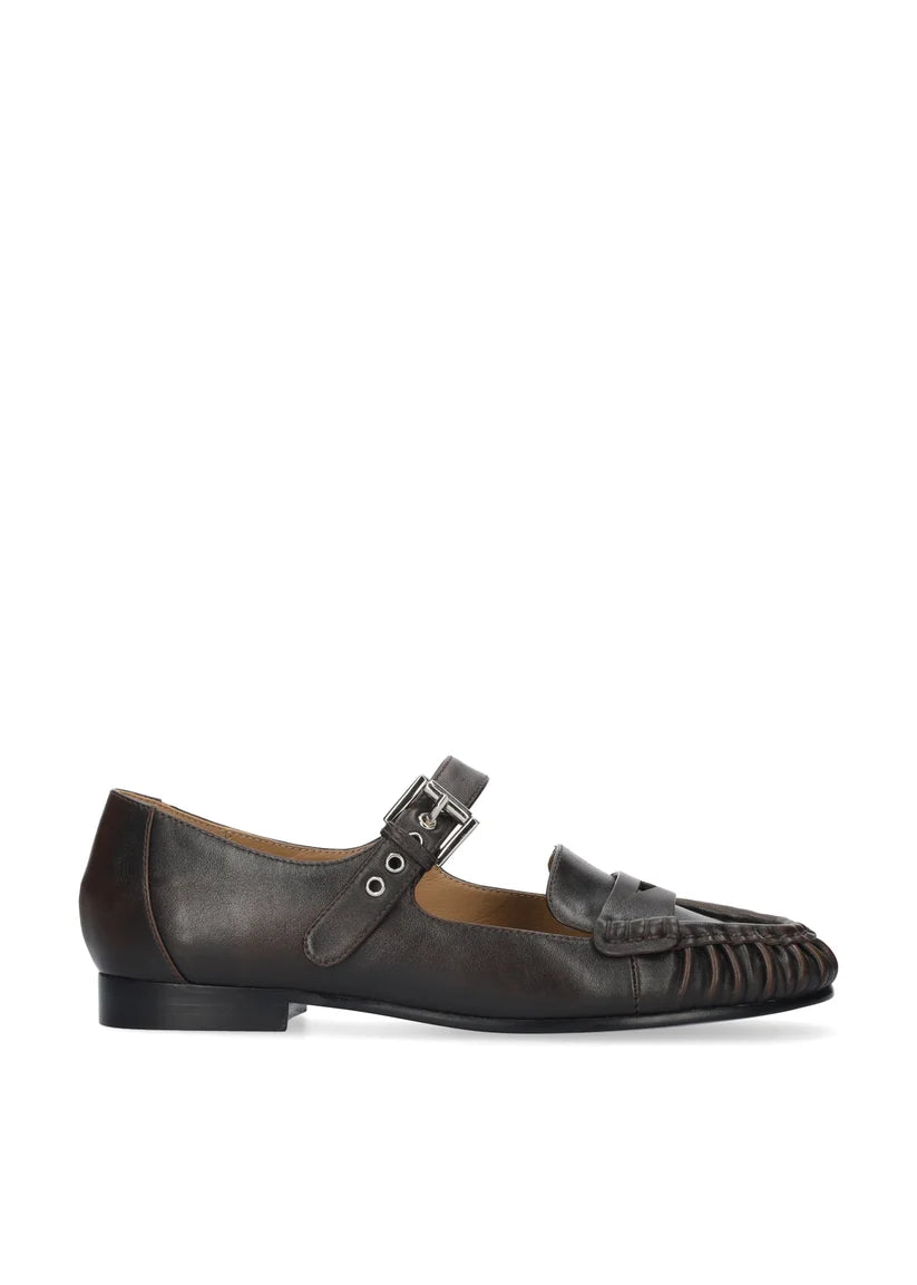 BIBILOU AMARIS LOAFERS MARRON 654Z24VK