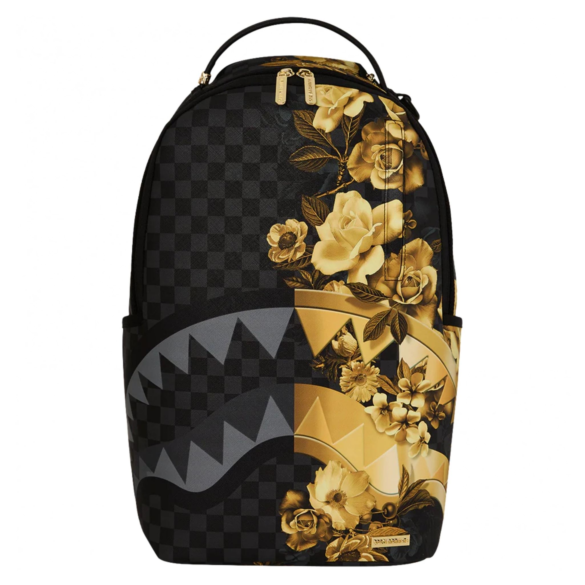 Sprayground ZAINO GOLD FLORAL REMIX BACKPACK