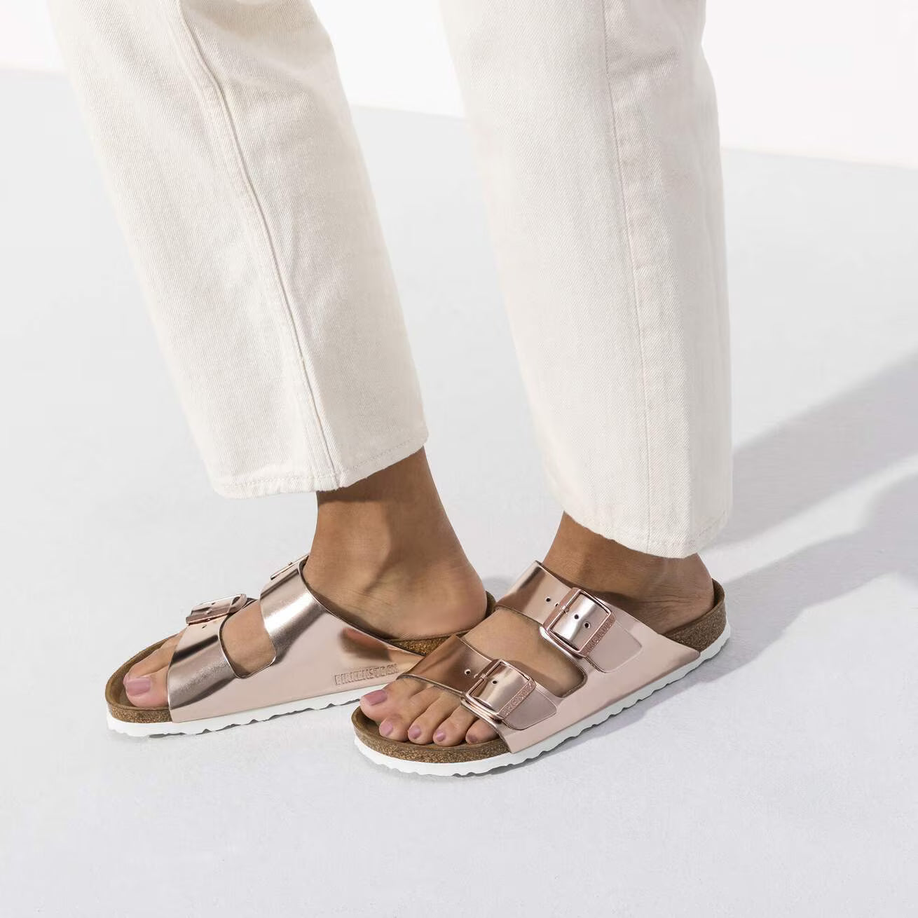 BIRKENSTOCK ARIZONA SFB METALLIC COPPER