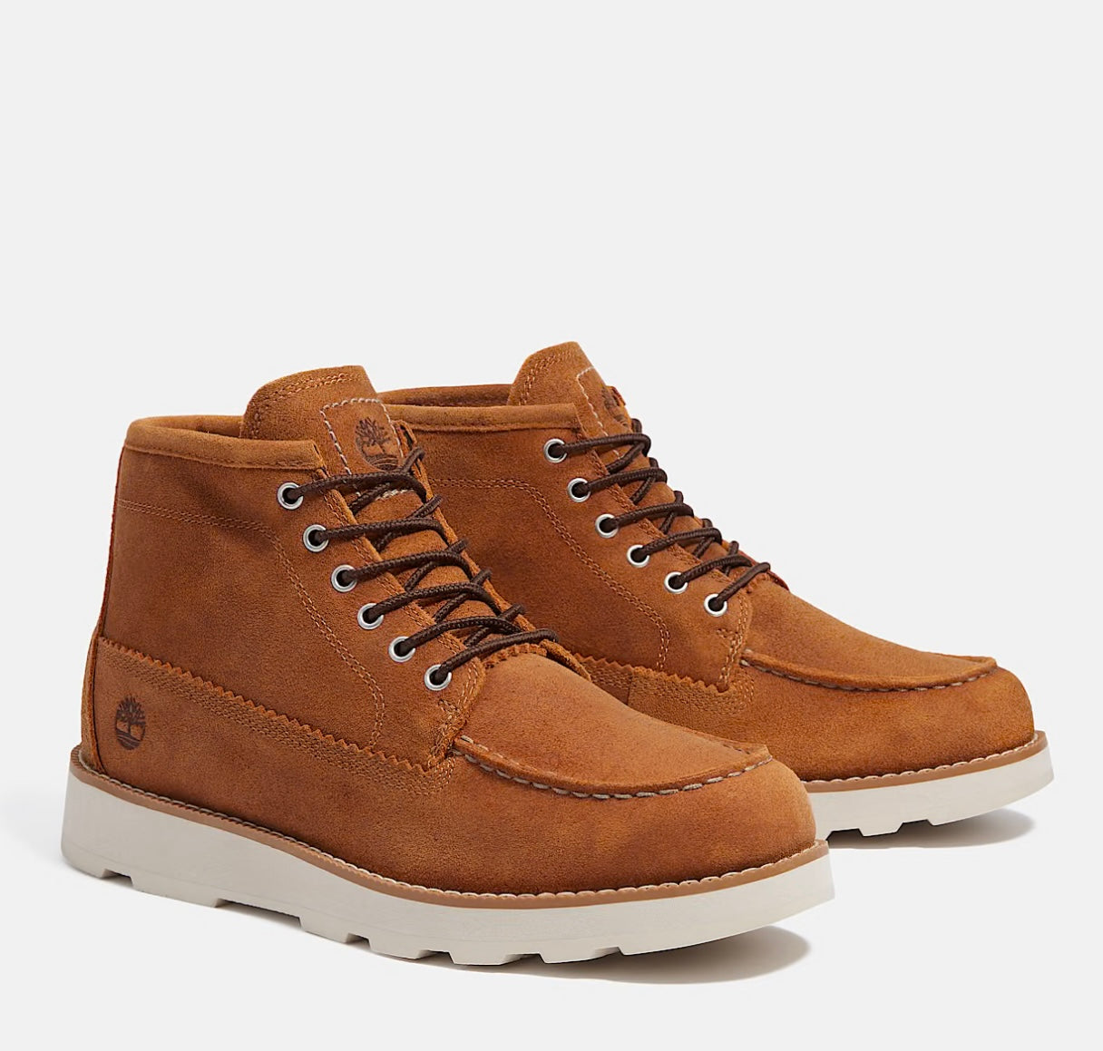 TIMBERLAND BRITTON MILLS MID LACE UP CHUKKA RUST SUEDE