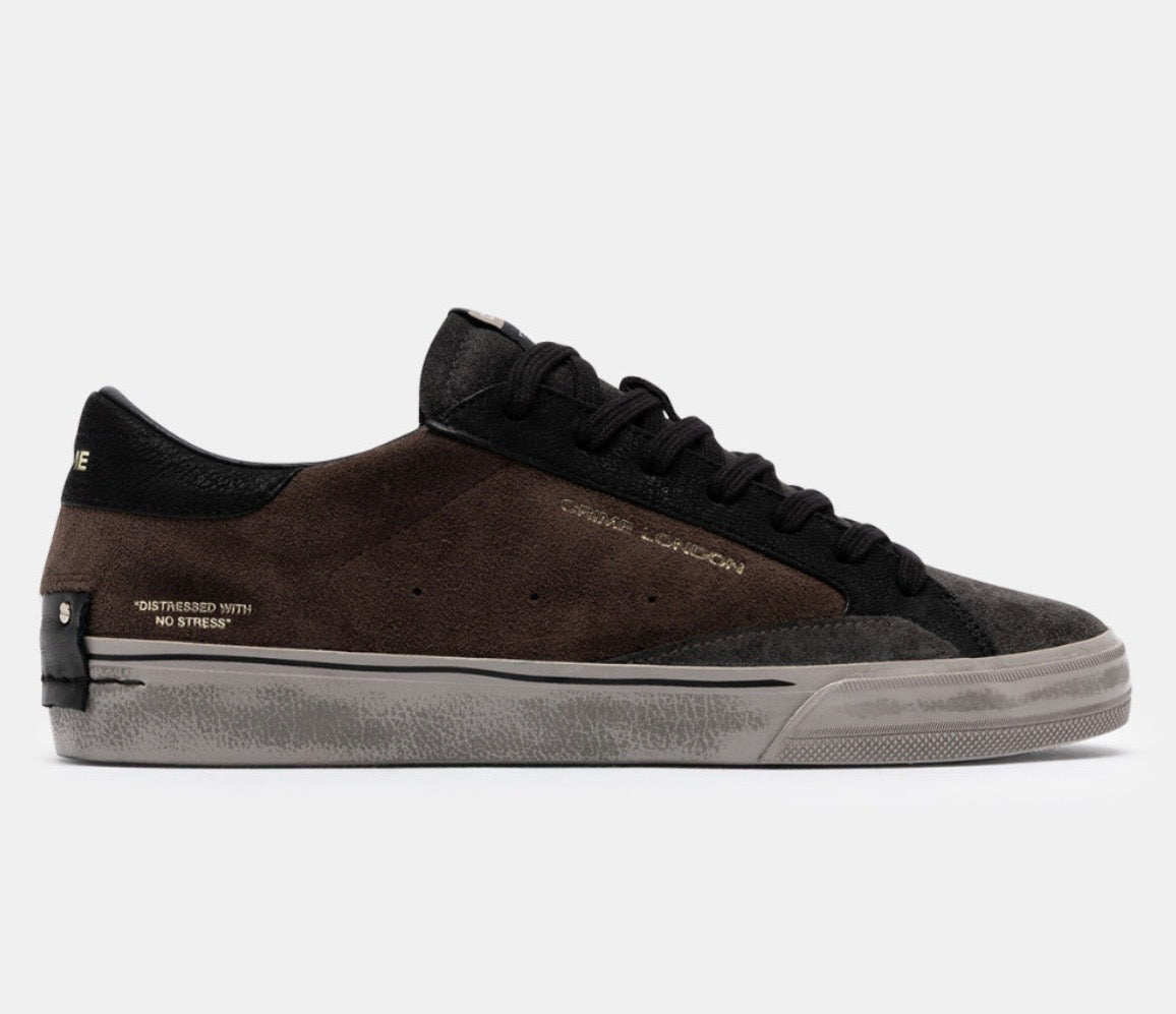 CRIME LONDON SNEAKER DISTRESSED 2.0 BROWNSTONE 10052AA9