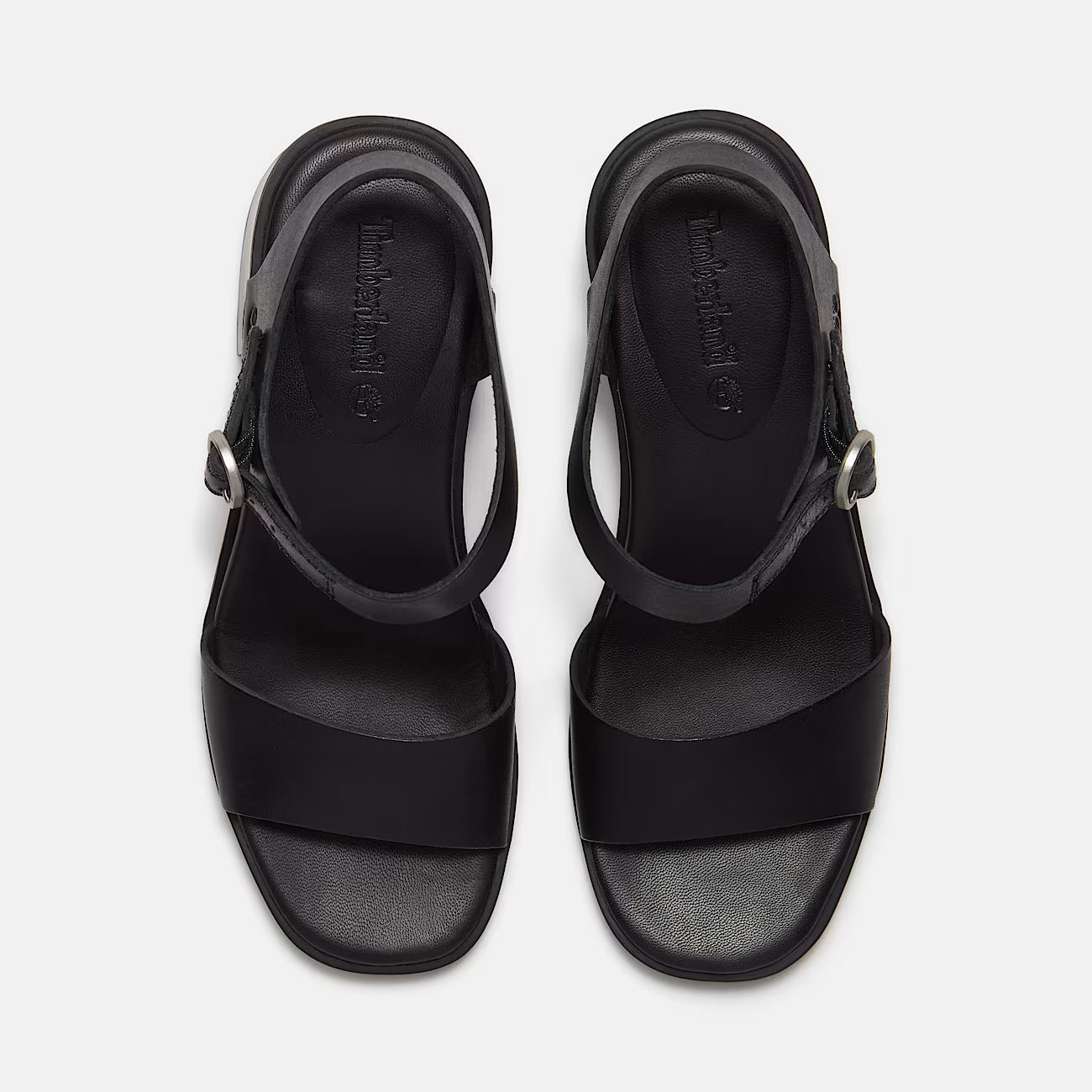 TIMBERLAND SANDALO BELLEVAUX BACKSTRAP SANDAL BLACK FULL GRAIN