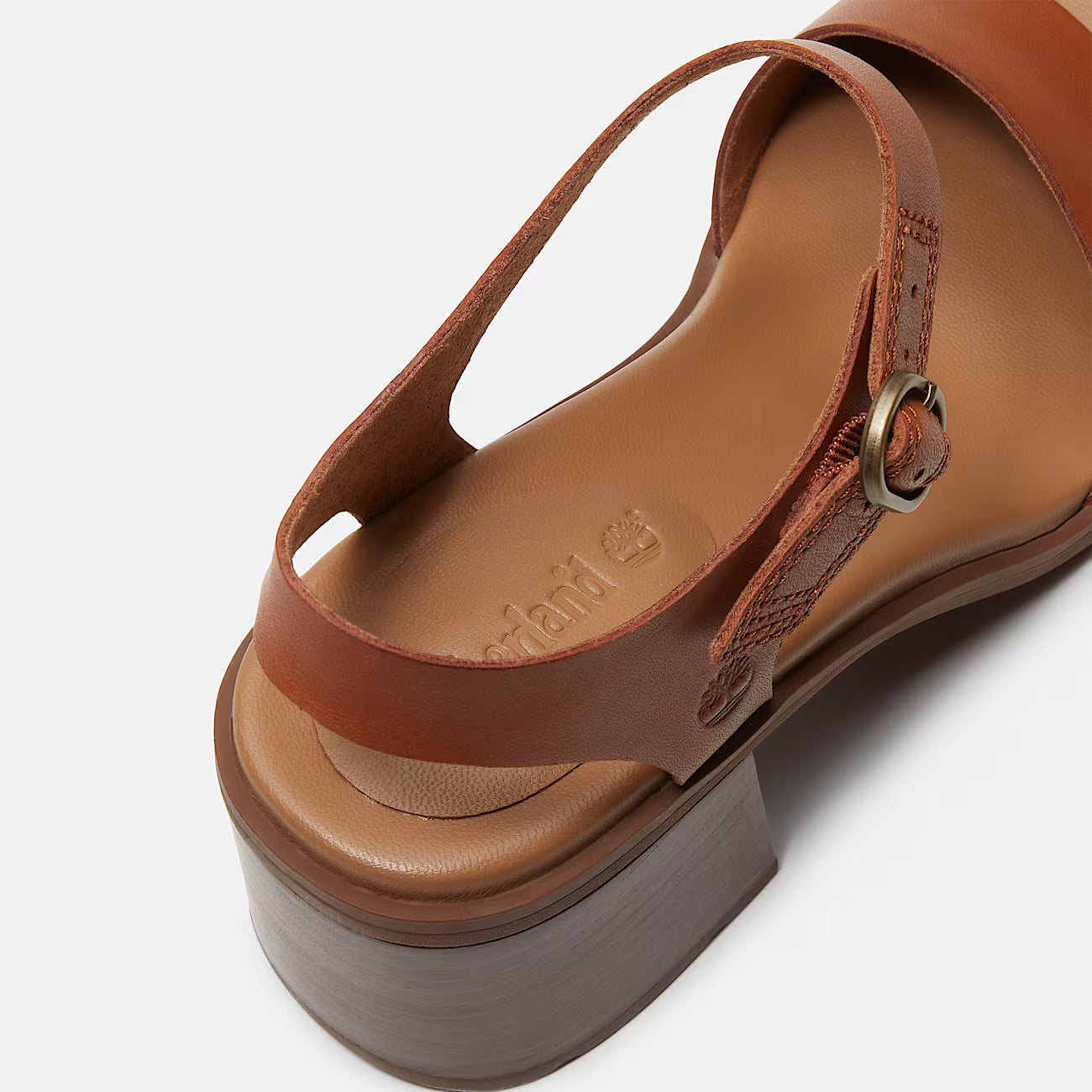 TIMBERLAND SANDALO BELLEVAUX BACKSTRAP SANDAL MEDIUM BROWN FULL GRAIN