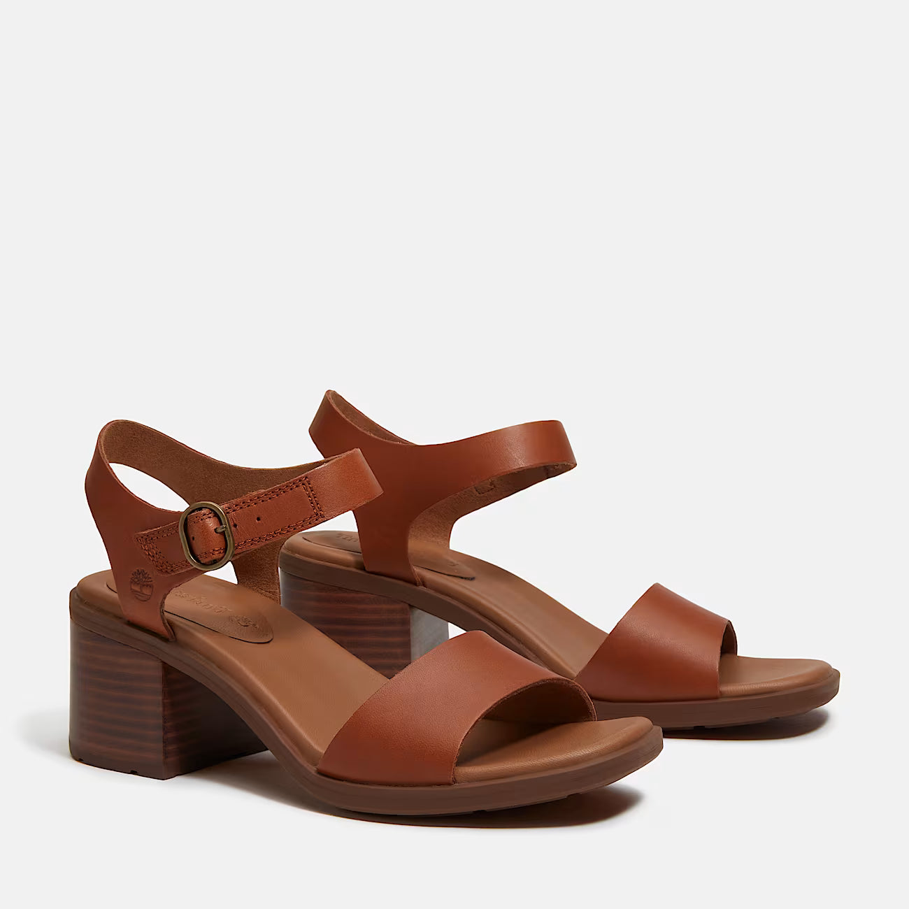 TIMBERLAND SANDALO BELLEVAUX BACKSTRAP SANDAL MEDIUM BROWN FULL GRAIN