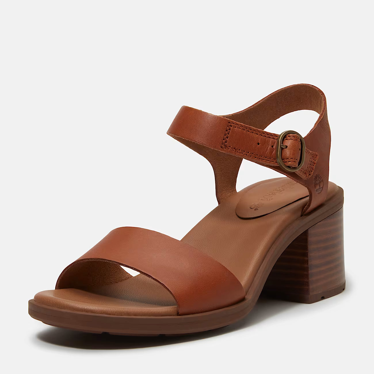 TIMBERLAND SANDALO BELLEVAUX BACKSTRAP SANDAL MEDIUM BROWN FULL GRAIN