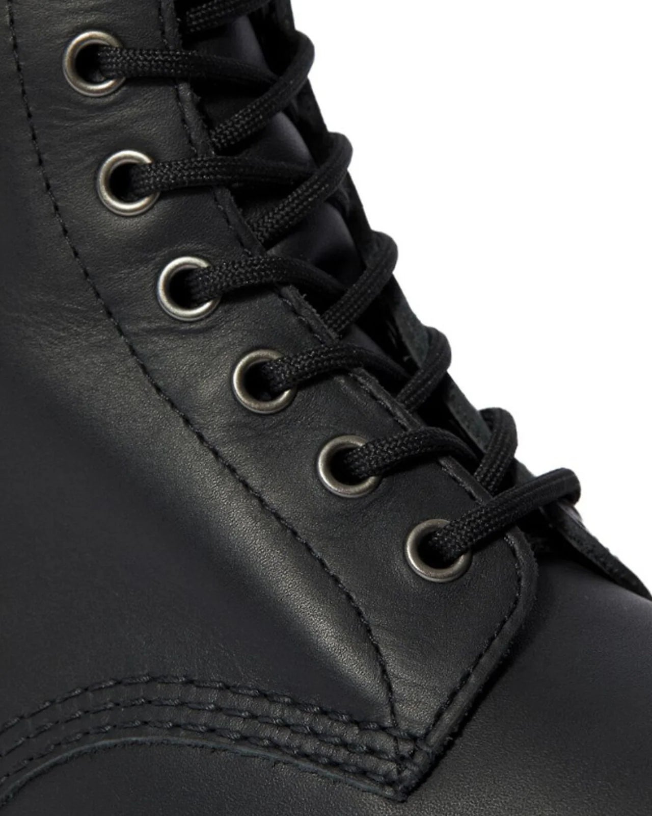 DR. MARTENS ANFIBIO 1460 BLACK NAPPA PELLE MORBIDA NERO ICONICO