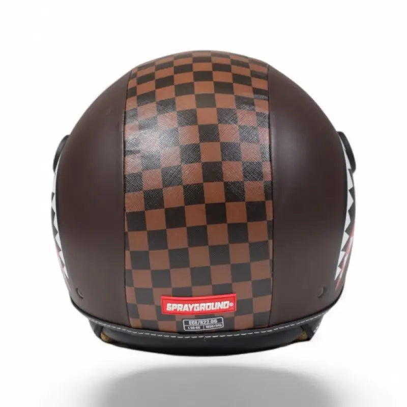 SPRAYGROUND CASCO SHARKS IN PARIS BROWN