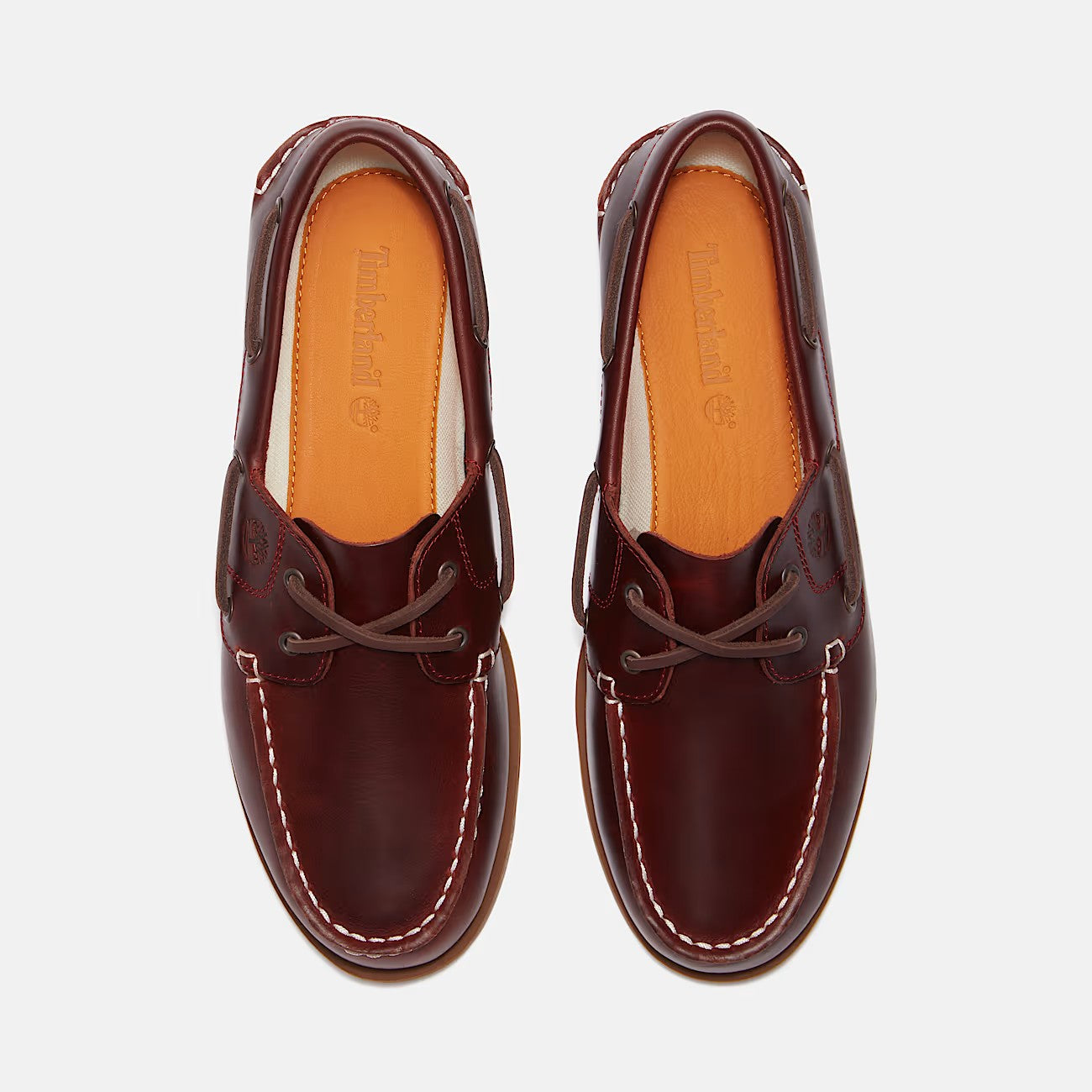 TIMBERLAND VELA CLASSIC BOAT SHOE BURGUNDY FULL GRAIN