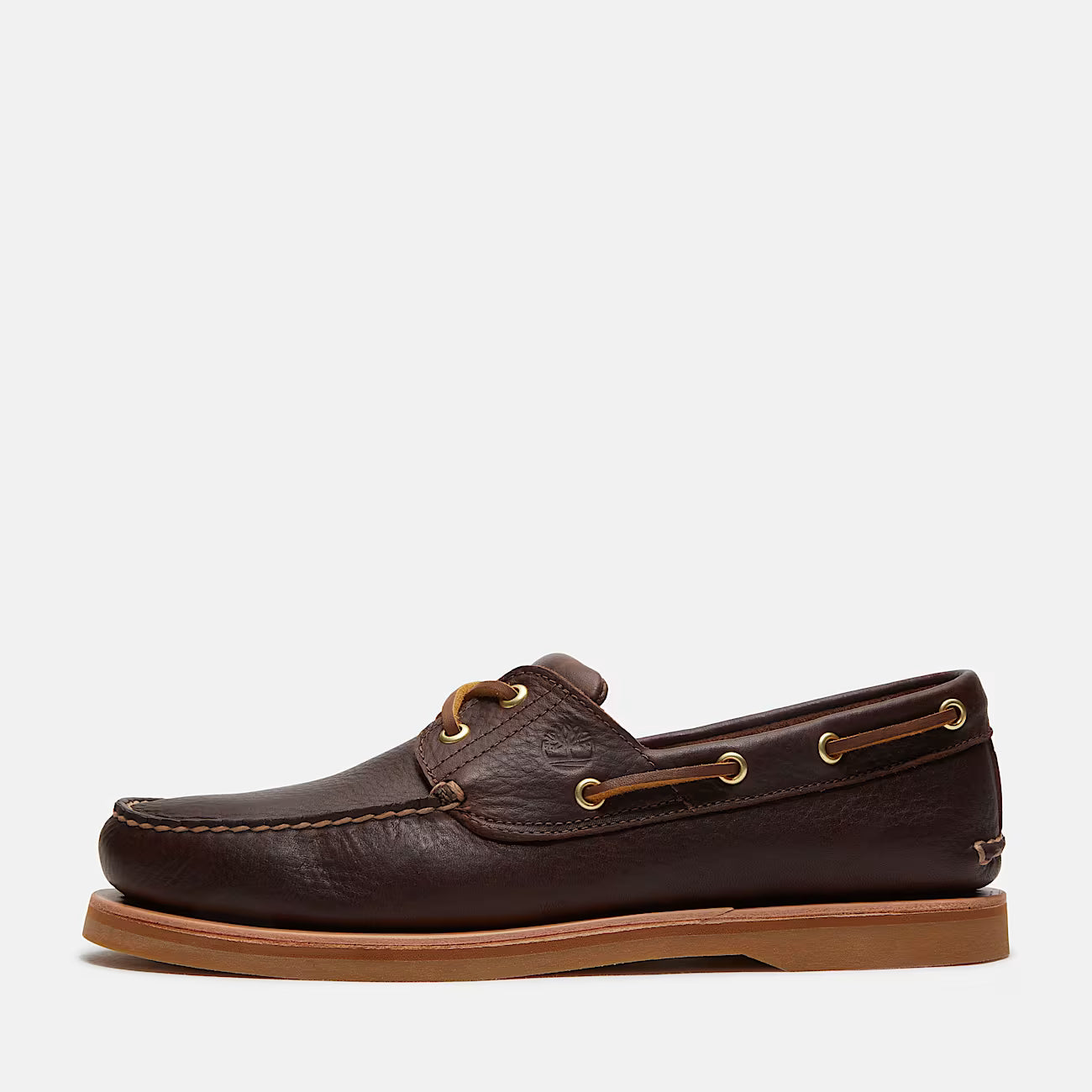 TIMBERLAND VELA CRAFTED BOAT SHOE DARK ROWN FULL GRAIN VIBRAM