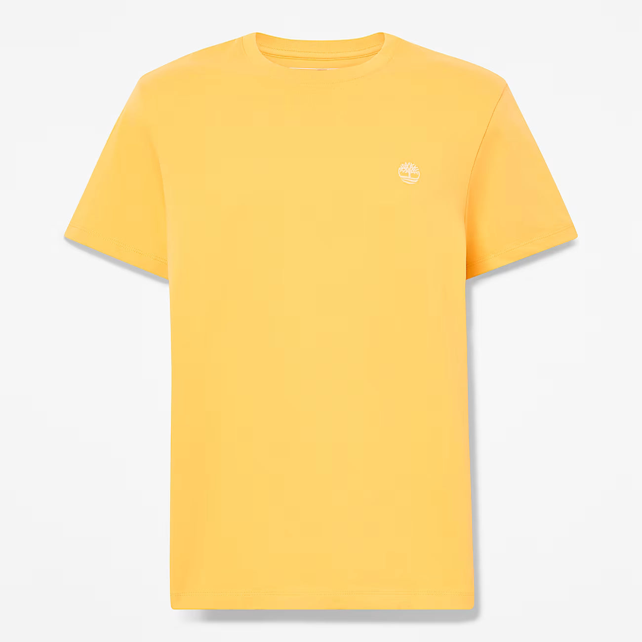 TIMBERLAND T-SHIRT MANICA CORTA LOGO CUORE GIALLO