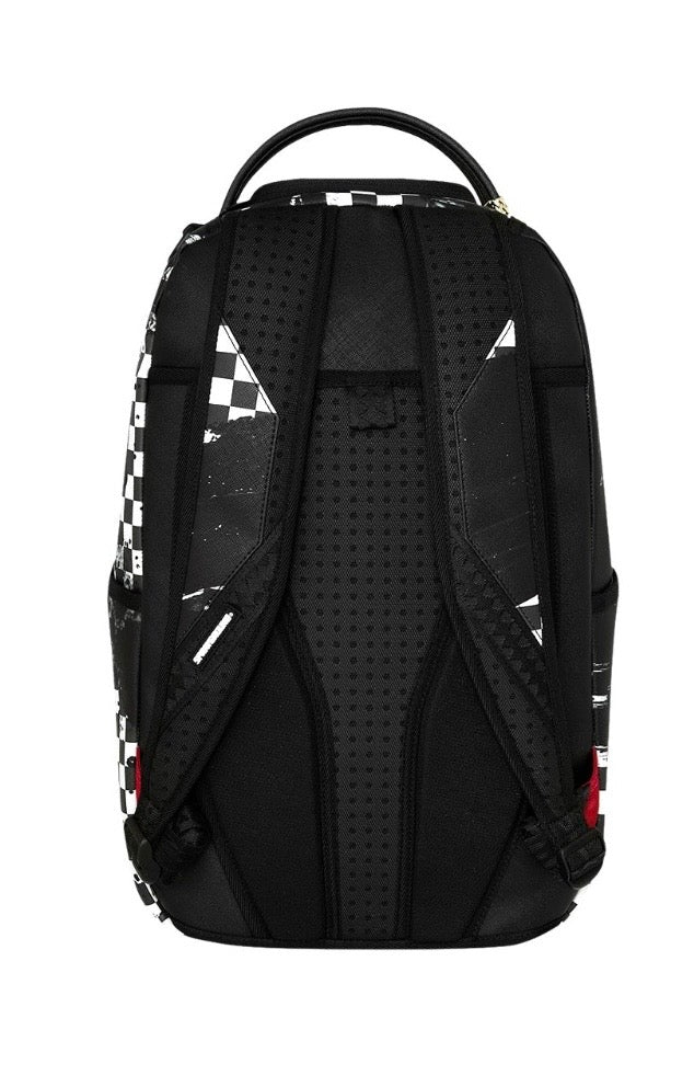 Sprayground ZAINO PAINTED OVER CHECK BACKPACK