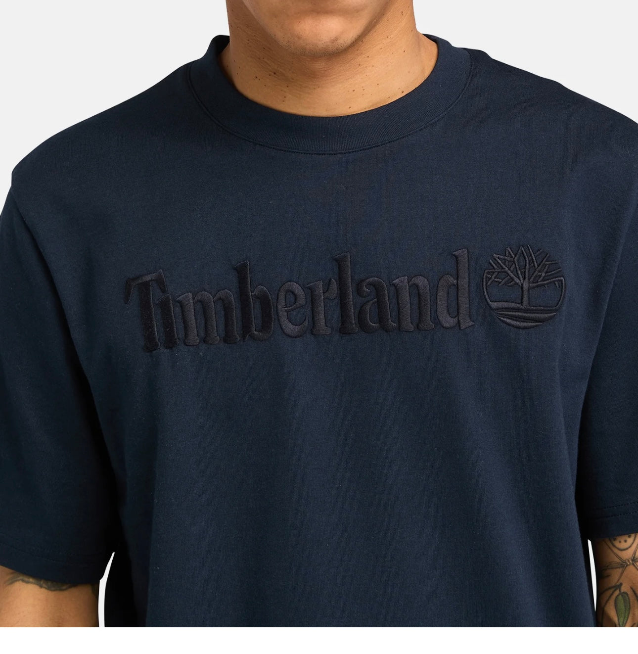 TIMBERLAND T-SHIRT UOMO GIRO COLLO HAMPTHON SHORT SLEEVE TEE DARK SAPPHIRE