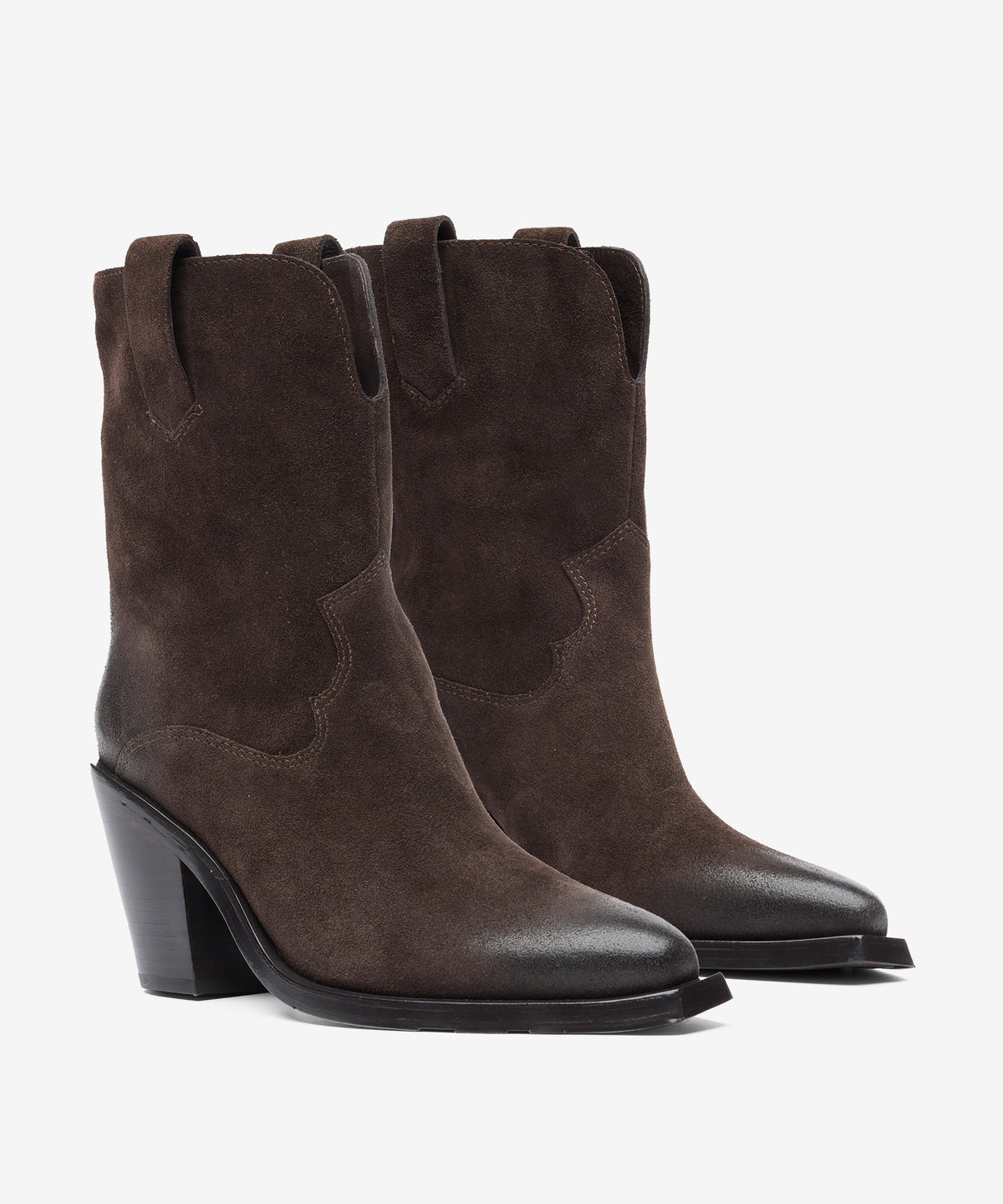 ASH JESTER02 B SUEDE VELOURS T MORO