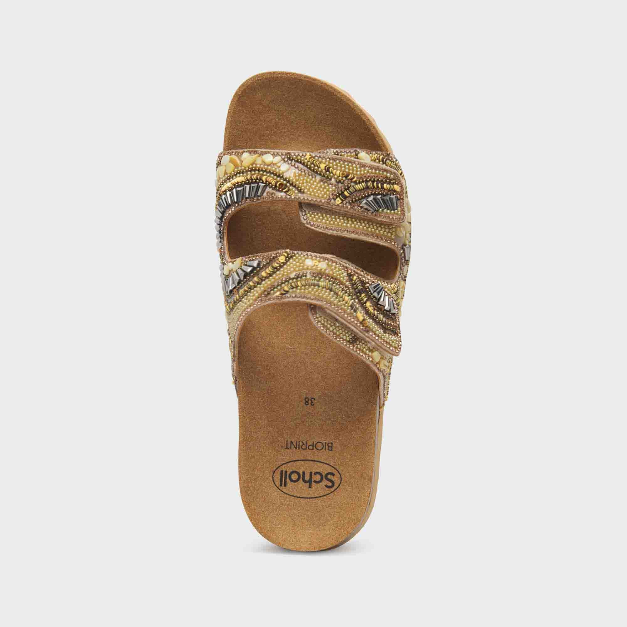 SCHOLL LISBOA 2 STRAPS BEIGE