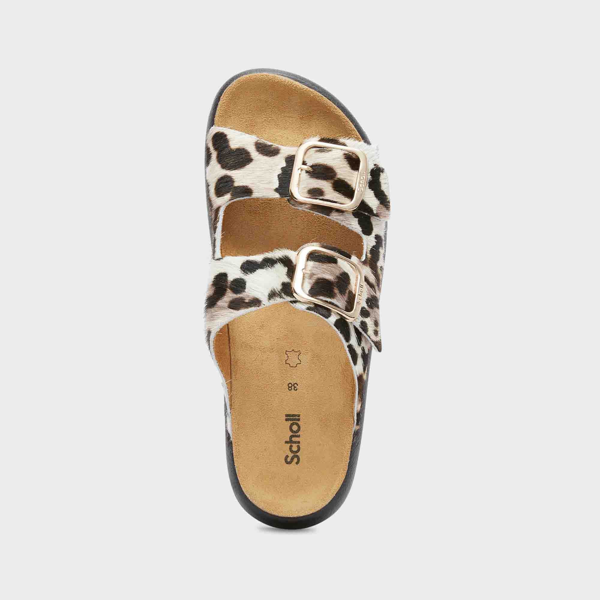 SCHOLL SABOT NOELLE CHUNKY CAVALLINO