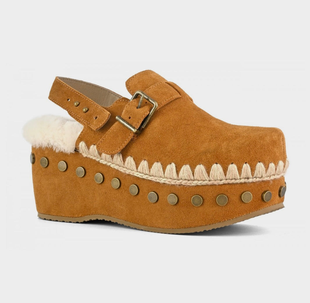 MOU CLOG BAG STRAP CARCF CHESTNUT